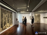 “千秋雪——曾海波山水作品展”在深开展