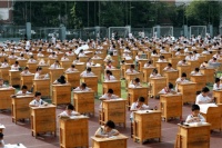 共绘七运风采 合川区新华小学举办少儿书画比赛