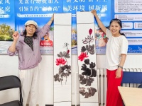 小满节气来画荷，力透纸背扬国粹