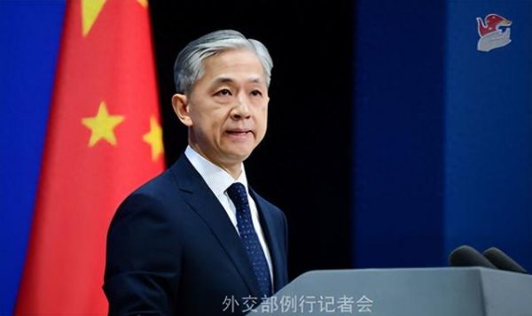 汪文斌 资料图。图源:外交部网站