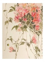 火红的春天（中国画）