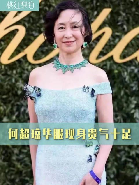 61岁的何超琼真的做到了自然优雅的老去…