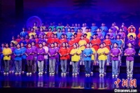 甘肃武威月下诵诗 具象化艺术化展示凉州词之美