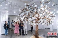 “中·丹·美当代陶瓷雕塑展”亮相景德镇 三国艺术家联展交流