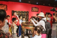 打卡非遗、融入非遗 “金漆镶嵌”邀孩子博物馆里过“六一”