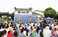 安徽长丰：多彩非遗集中亮相 市民逛玩非遗盛宴