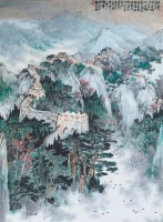 金山岭长城写生