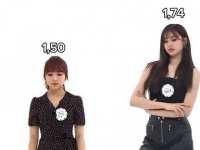 aisha的身高与其他偶像团体成员的对比包括izonestraykids