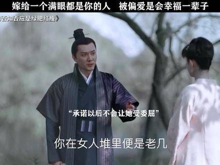 顾廷烨对明兰满满的宠爱,给予了明兰充分的安全感 冯绍峰