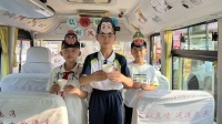 温馨校车流动课堂“上新”，让乘车学生演绎四大名著