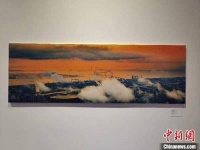 在色彩光影中见证超级工程：深中通道油画摄影展在广州开幕