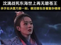碧苍王沈璃陨落东海，其眼中的泪水深藏着千般感触…