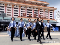 管弦乐团快闪，“桥相聚 心相连”罗湖桥文化艺术节开幕