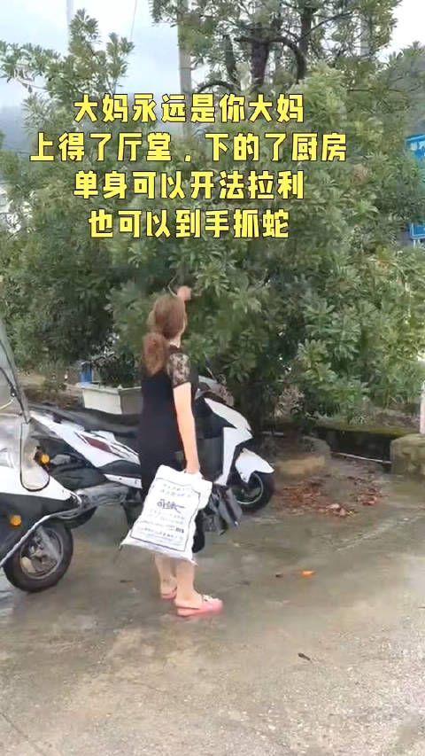大妈眼里只有菜!