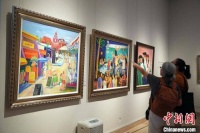 中国美术馆集中展出俄罗斯艺术科学院院士作品