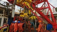 中国石化上海海洋石油局在北部湾盆地获高产油气井
