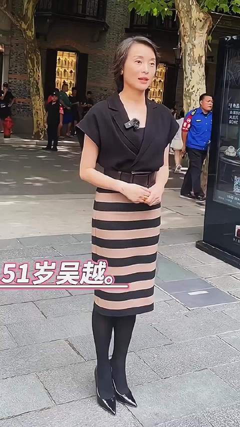 低调的实力派演员吴越，岁依然气质优雅自然美！娱乐圈 吴越 优雅气质