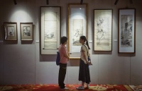 启功绘画精品展亮相北海公园，展出绘画作品原件48幅
