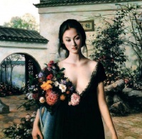 油画院院长杨飞云：画画时酷爱让妻子当模特，6幅画共拍出7179万