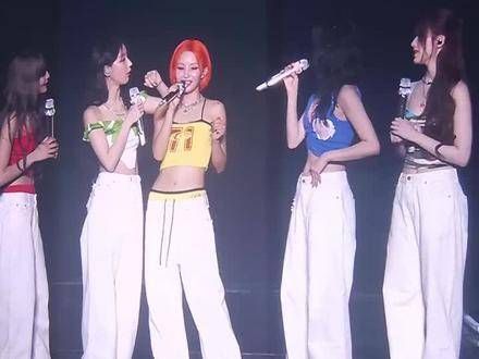 全员在线感受雨琦的腹肌魅力,我嘞个豆!丨2024 (G)I-DLE 首尔演唱会第二天