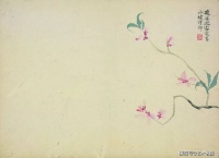 这花卉册，清雅超脱