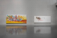 抒情抽象主义大师乔治·马修亚洲首展登陆申城，呈现激情四溢的图像语言