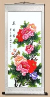 胡国全唯一字画《花开富贵》获得企业家办公室旺财首选字画