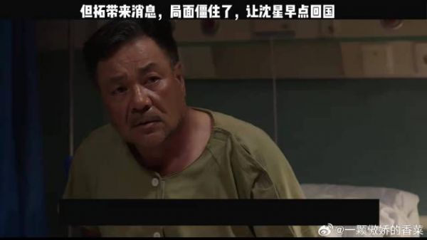 但拓带来消息,局面僵住了,让沈星早点回国