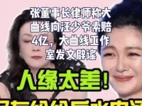 张董事长律师称大曲线向汪少爷索赔四亿，工作室发文辟谣，仅供娱乐