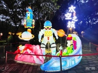 近2000盏花灯亮相第二十届北京朝阳区安贞社区灯会