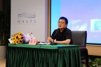 书写谍战之下的多重人生 海飞谍战世界讲座走进浙江文学馆