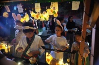 古钟博物馆里过中秋