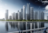 广州国际文化中心封顶，珠江南岸崛起大湾区文化创意新高地