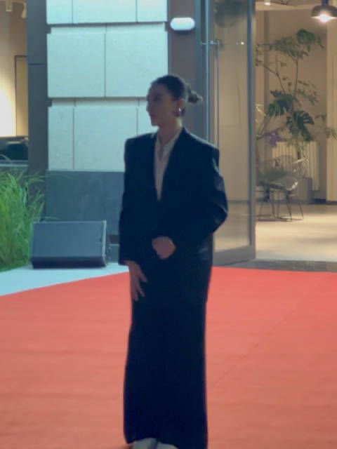 宋佳登上红毯,很美