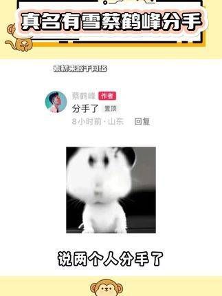 两个人似乎还没分手…