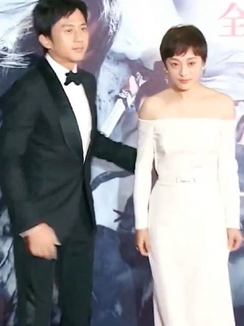 孙俪红毯妆容，不喧宾夺主，主要将化妆技术体现在眼睛和眉毛的地方