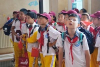 国际（青岛）打击乐青岛音乐厅组织国庆研学活动 沉浸式体验感受音乐艺术魅力