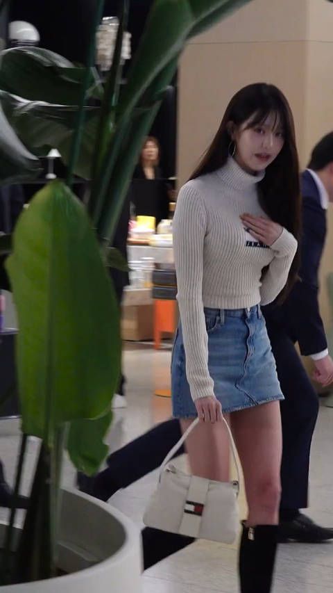 张元英代言活动,好干净的气质