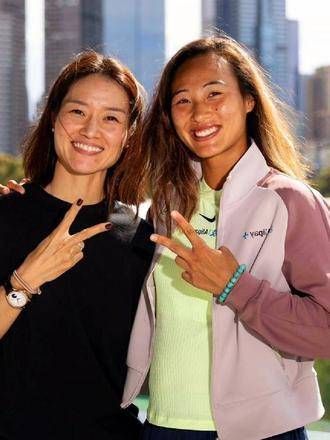 夜观星象,武网决赛挑边嘉宾竟然是李娜姐姐!
