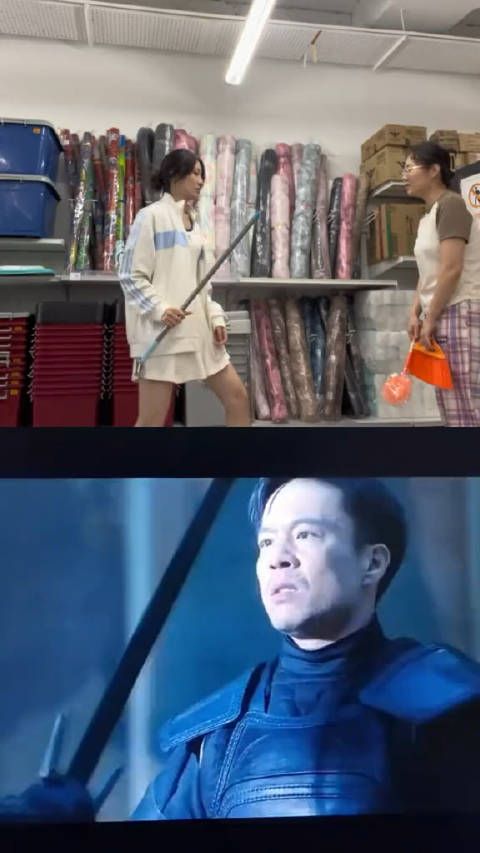 最后真的没绷住笑出声了,哈哈哈哈,真的全民模仿致敬向左…
