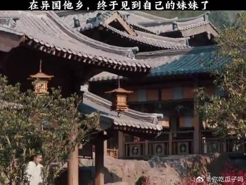 在异国他乡,终于见到自己的妹妹了