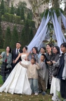 温州习俗？章若楠妹妹大婚，父母出席，她只能站在远处观望！