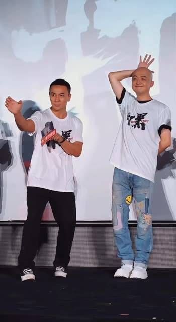 功夫明星 释小龙 现身新片《打黑》电影首映,现场秀出真实武艺! 功夫 电影