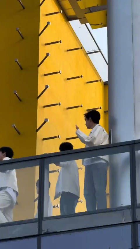 好家伙!只要活得久,谁都得上楼!