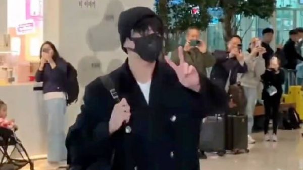 田柾国 231105 仁川出境 ✌️