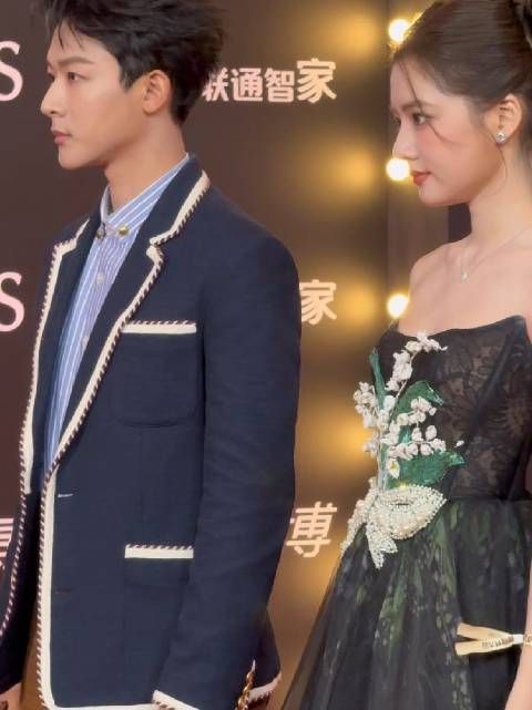 你鹅偷偷搞了个微博视界大会红毯的侧拍