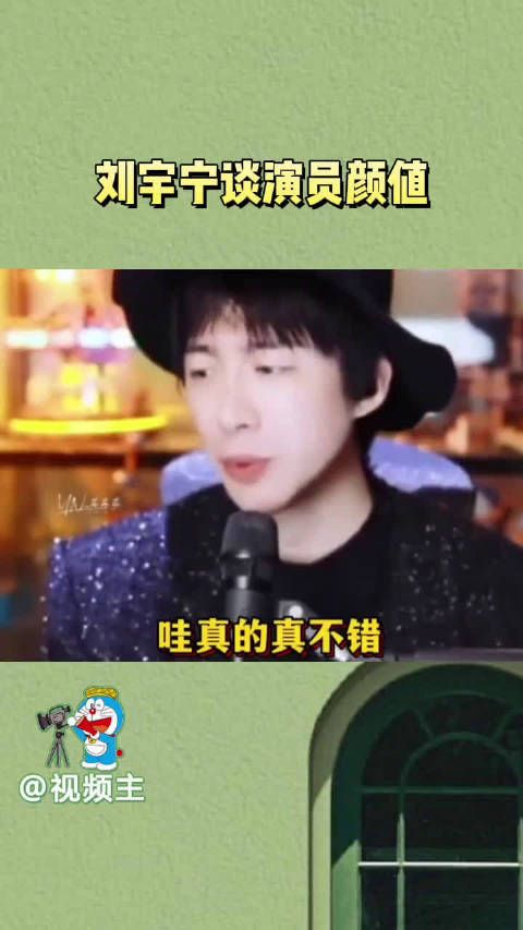 刘宇宁谈论演员颜值问题,演员如果只靠一张脸的话…