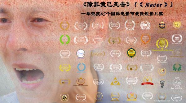 《除非我已死去》：22分钟；45个国际电影节获奖；34个金杯