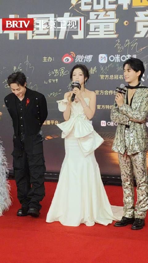 在红毯现场透露,自己新的一年计划中将会储备自己的音乐作品和提升自己