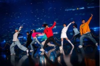 成都市双流区街舞快闪活动燃爆现场